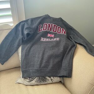 London Sweatshirt, Large, New